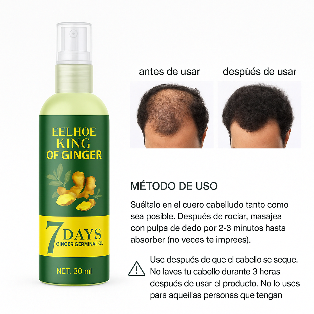 EELHOE KING OF GINGER 7 DAYS. PRODUCTO ORIGINAL