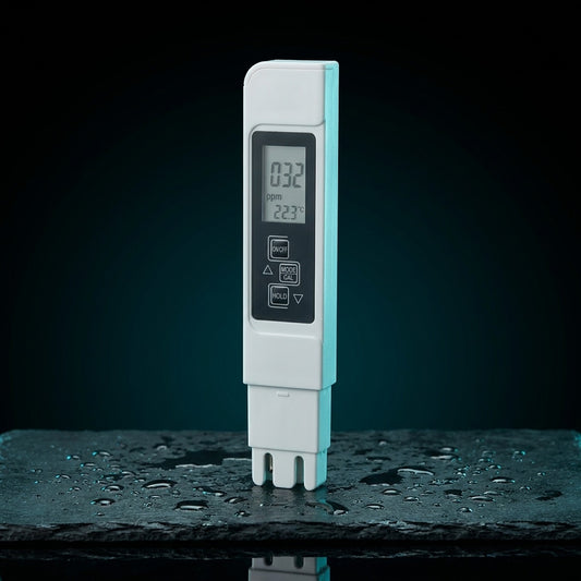 Medidor digital de pureza del agua tipo lapiz, TDS EC y temperatura