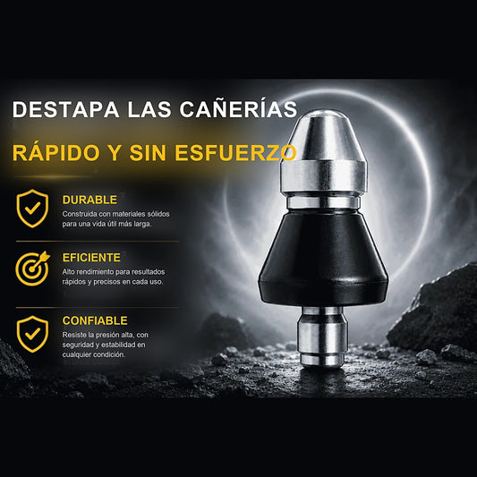 JetPower: boquilla desatascadora para hidrolavadora