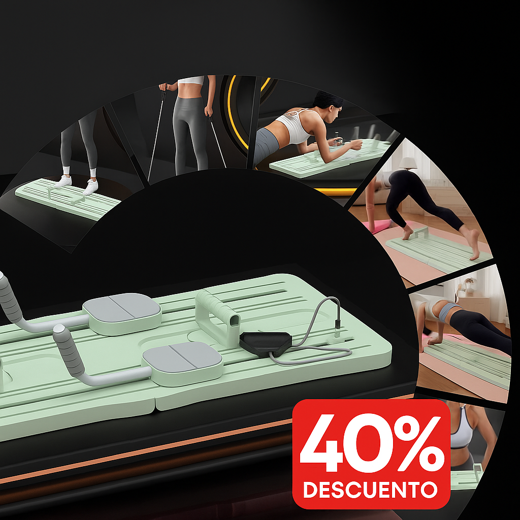 👉 Tabla de Pilates y Abdominal Board 6 en 1 – Entrena todo tu cuerpo en casa.
