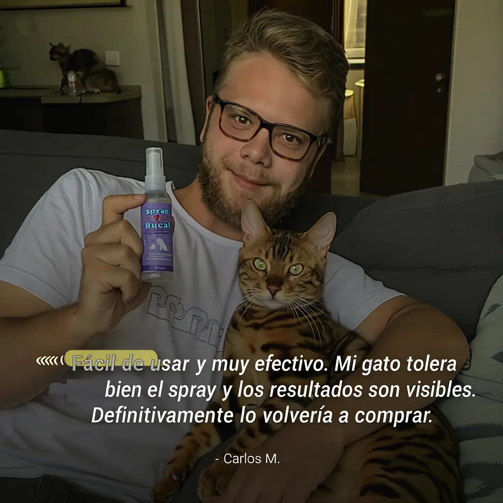 Spray Bucal PetFresh™ 100ml – Aliento fresco y dientes sanos