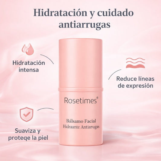 Rosetimes Stick Facial Hidratante — Piel Más Luminosa, Suave y Radiante en Segundos ✨