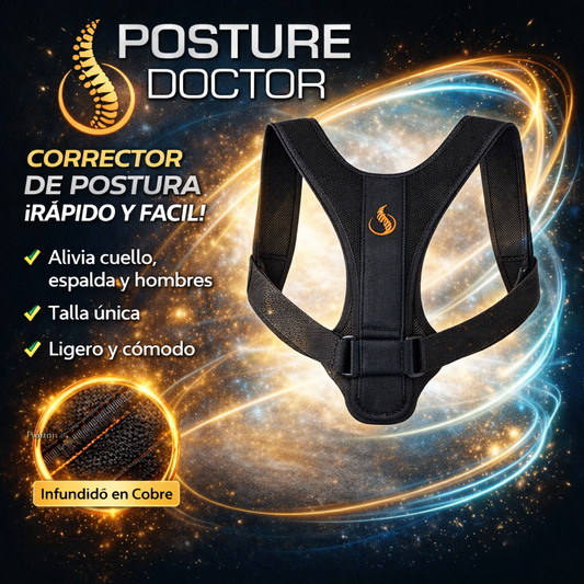 Posture Doctor™ – Corrige tu postura y siéntete mejor al instante