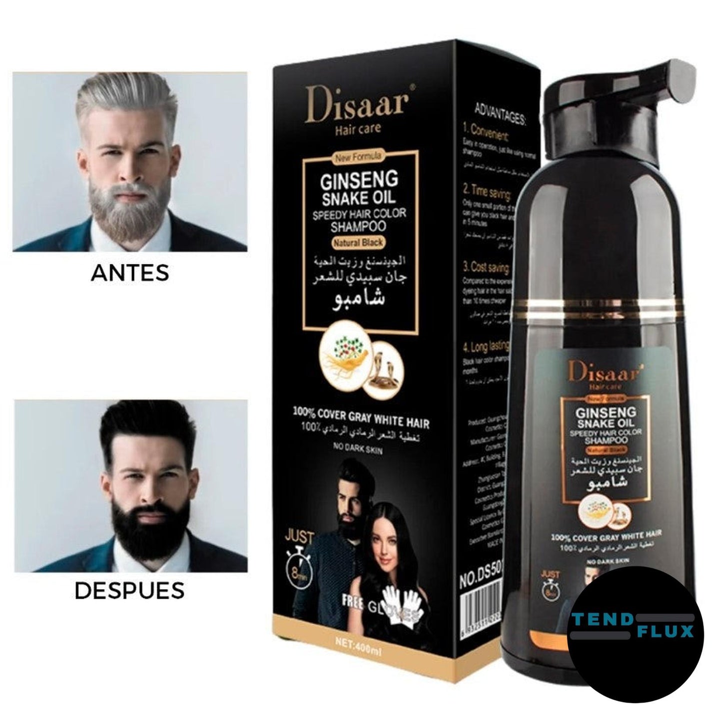 SHAMPOO ARABE CUBRE CANAS