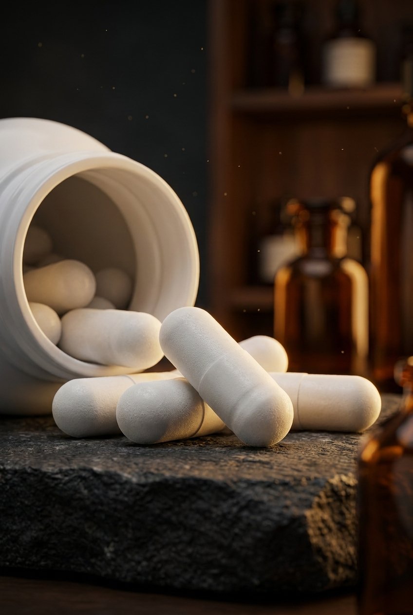Detalle capsulas vegetales Vcaps de Calcitrin Gold suplemento alimentario