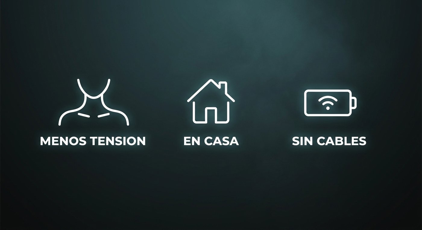 Beneficios Cervia menos tension uso en casa y sesiones cortas