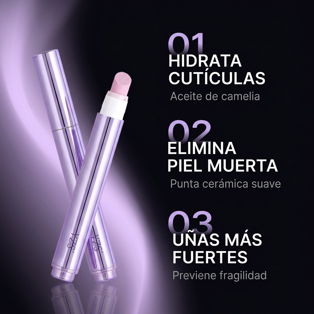 Beneficios CutiPen hidrata cutículas fortalece uñas elimina piel muerta sin desorden