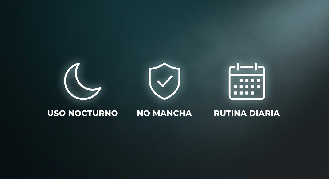 Beneficios del parche cuidado nocturno una mas cuidada rutina simple