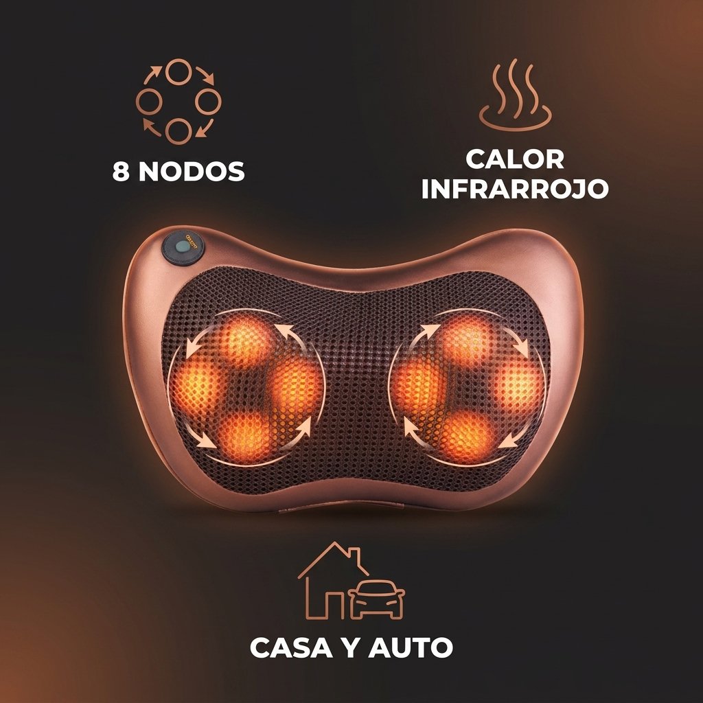 Kalma 8 nodos calor infrarrojo y uso en casa o en el auto