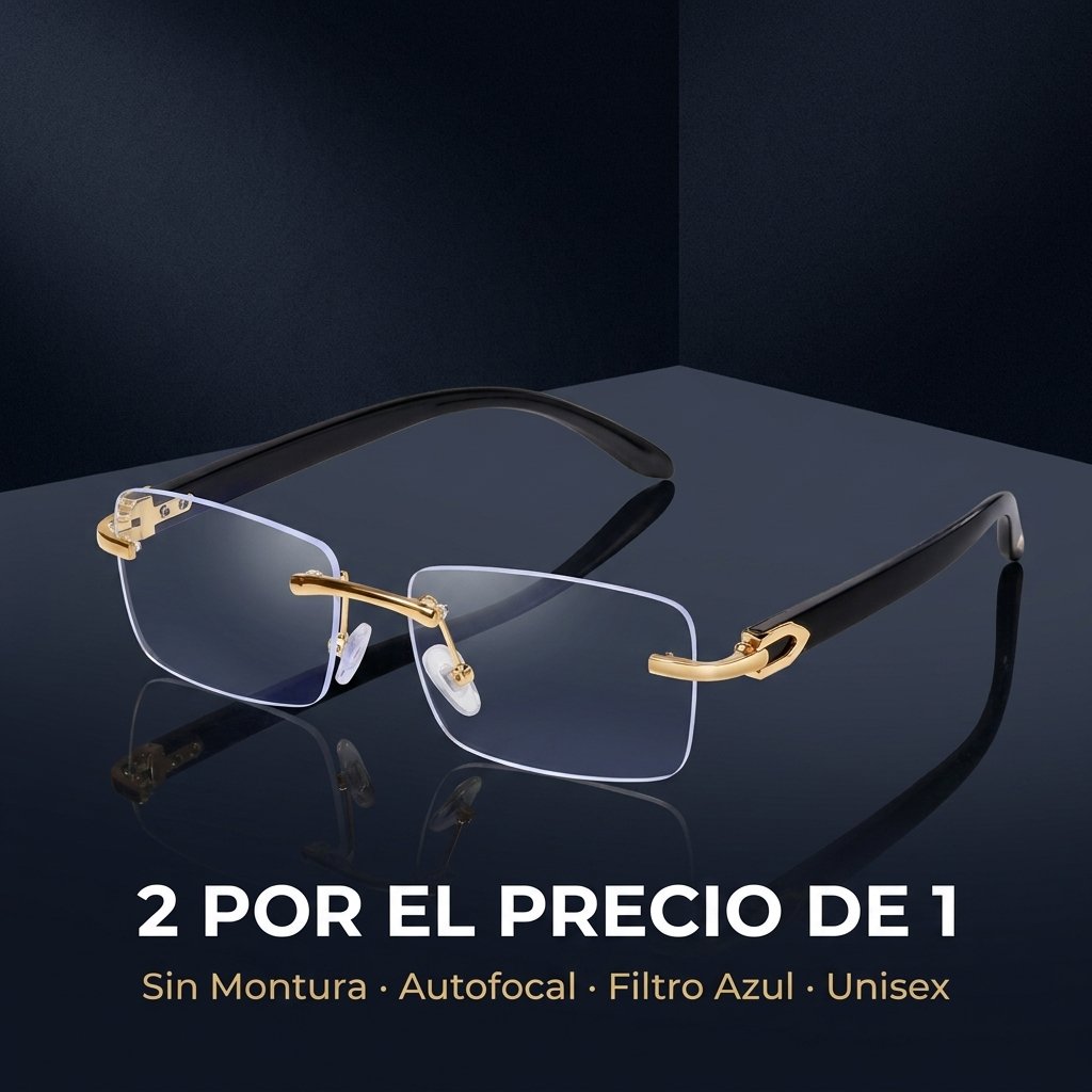 Pack 2x1 lentes de lectura autofocal filtro azul unisex 2 pares precio de 1