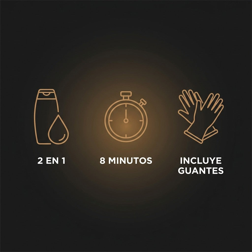 Beneficios MAX BELLE 2 en 1, 8 minutos e incluye guantes