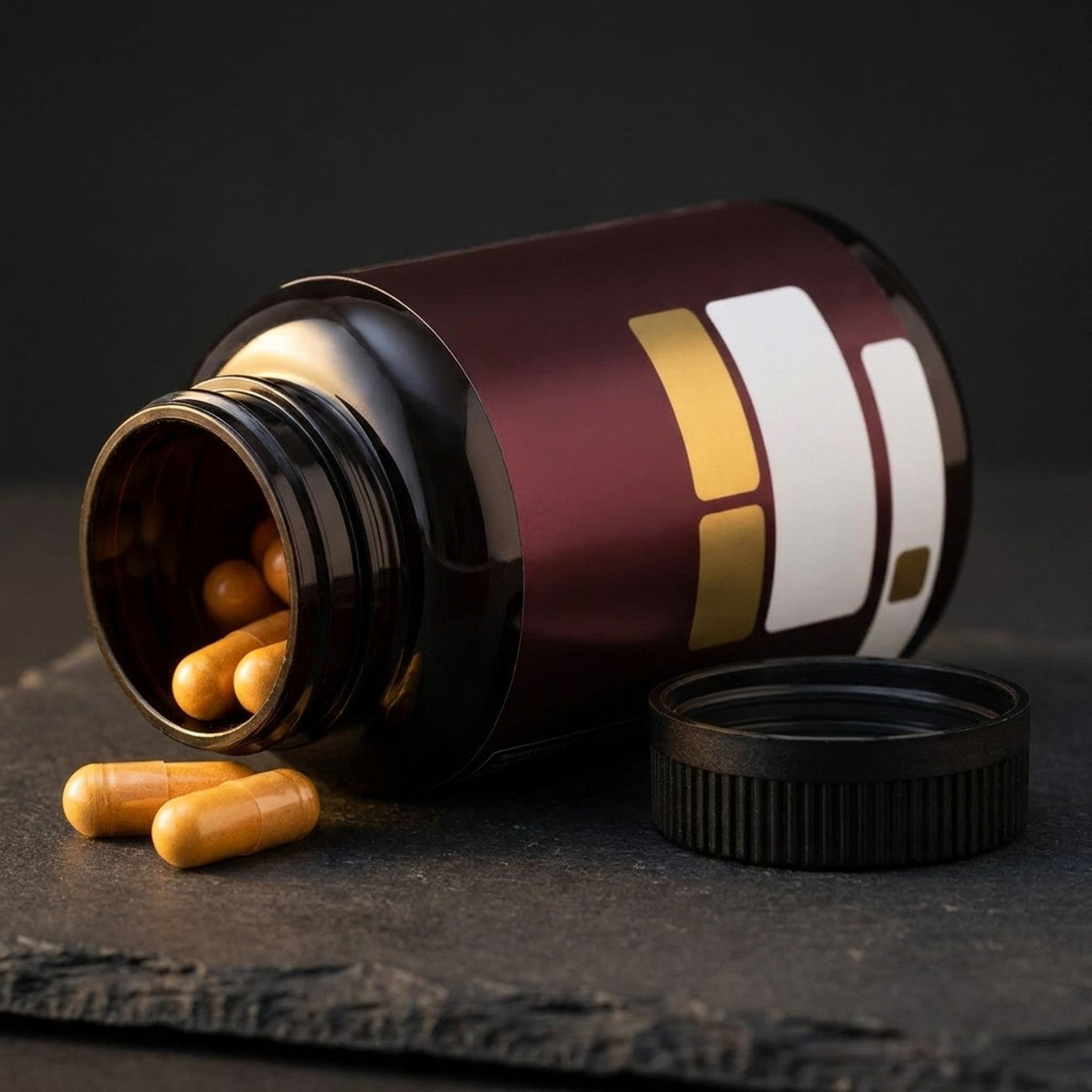 Capsulas del complejo de berberina con canela y curcuma
