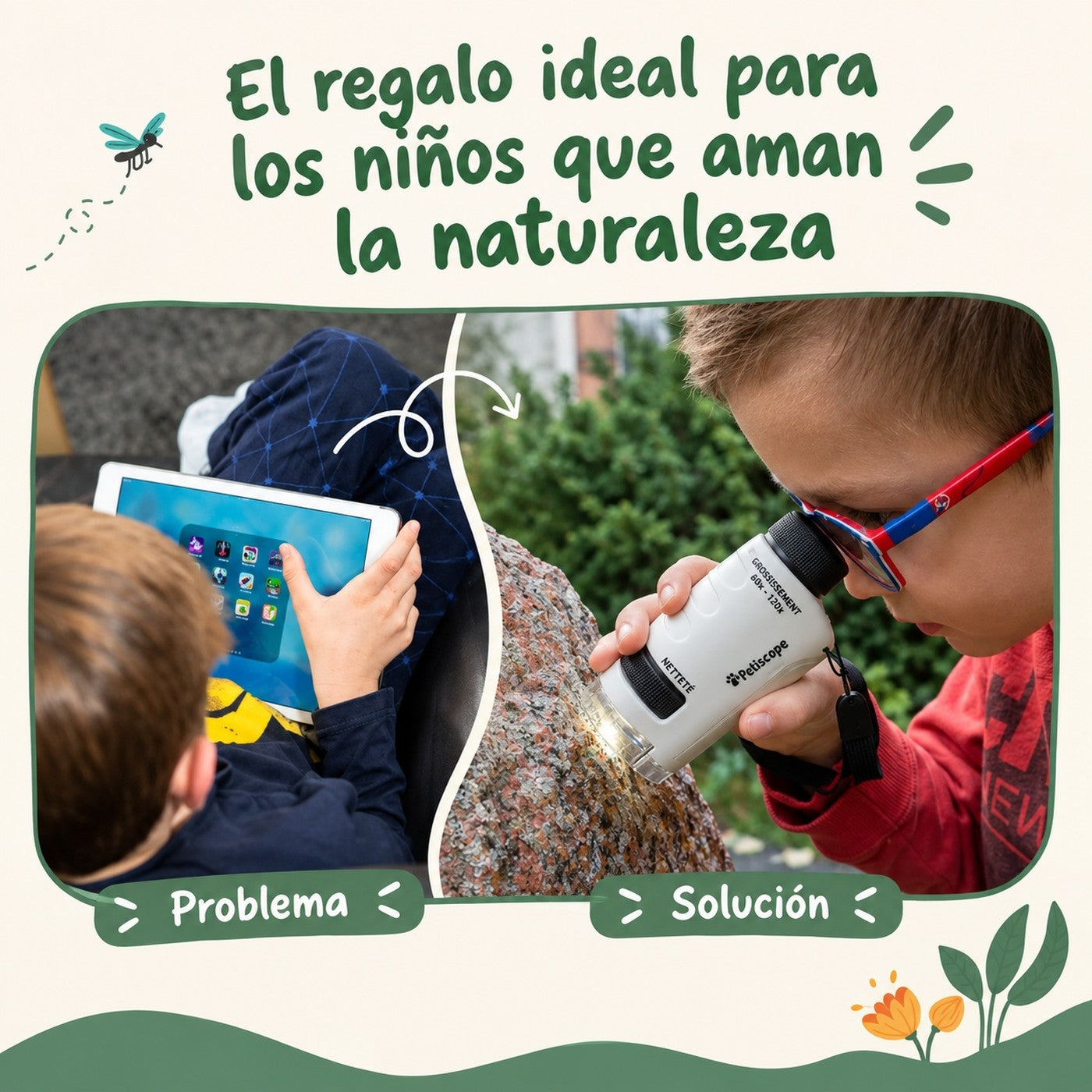 Petiscope: el regalo para ninos que aman la naturaleza, menos pantallas