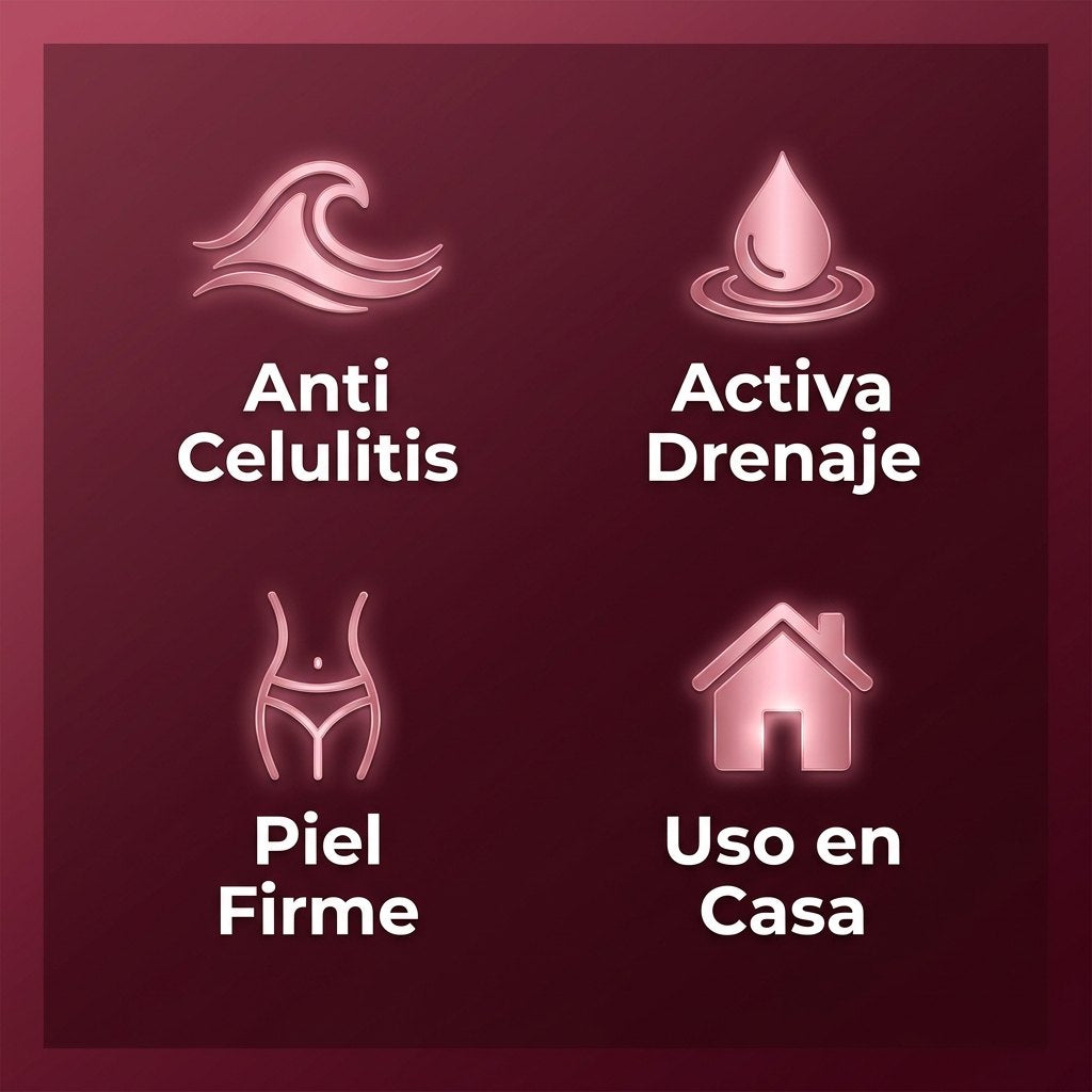 Beneficios ThermoGua Anti Celulitis Activa Drenaje Piel Firme Uso en Casa