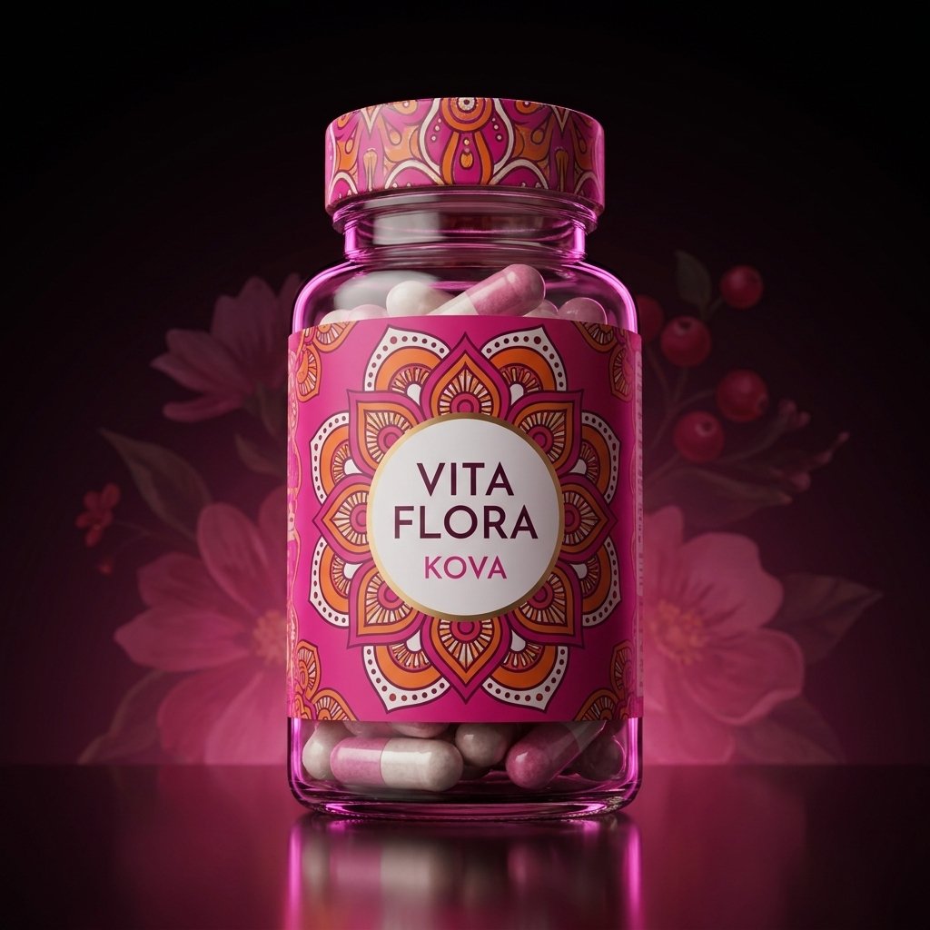 Vita Flora suplemento probióticos prebióticos arándano rojo salud íntima urinaria femenina
