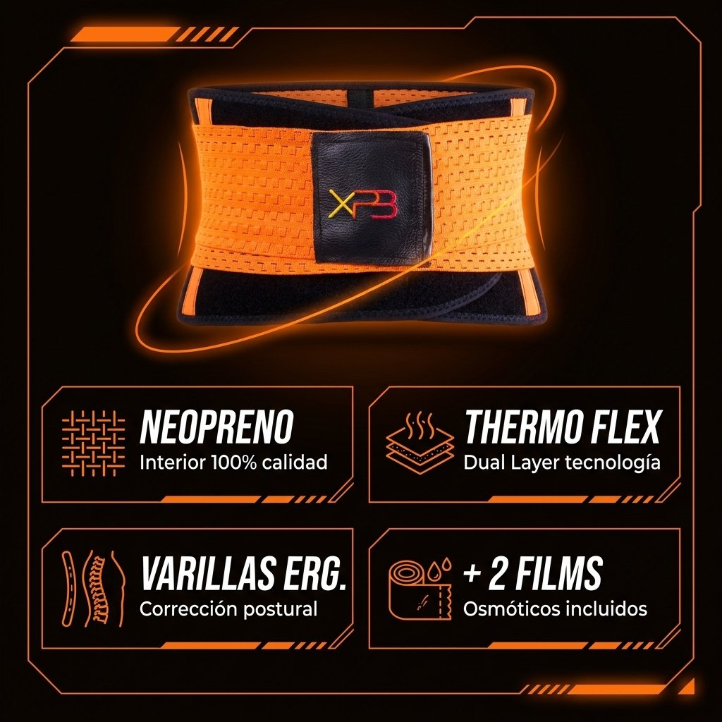 XPB neopreno Thermo Flex Dual Layer varillas ergonómicas 2 films osmóticos incluidos